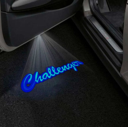 Dodge Challenger 3rd Gen Premium Door Puddle Lights Multiple Designs 2008-2023