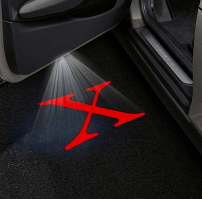 Tesla Model X Premium Door Puddle Lights Multiple Designs 2016–2021