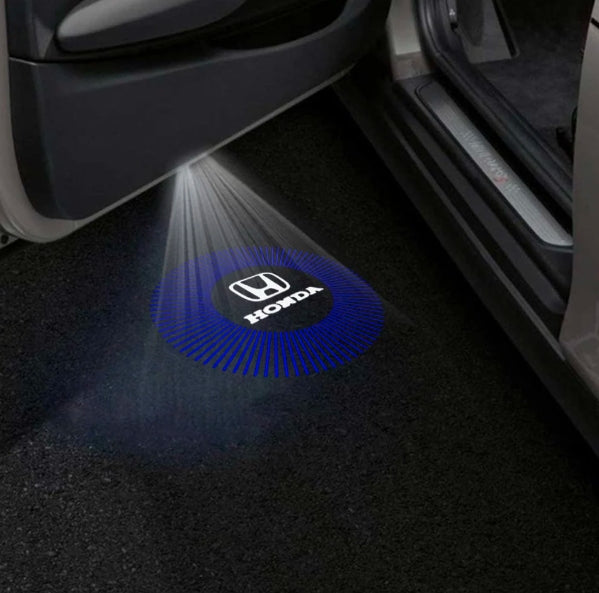 Honda Civic 7th/10th/11th Gen Door Stick On Puddle Lights Multiple Designs 2001–2026