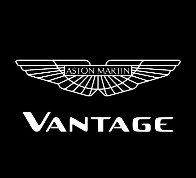 Aston Martin Vanquish Door Stick On Puddle Lights Multiple Designs 2001-2007