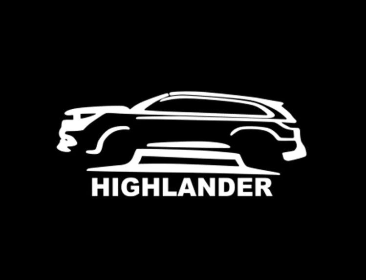 Toyota Highlander Premium Door Puddle Lights Multiple Designs 2008-2026