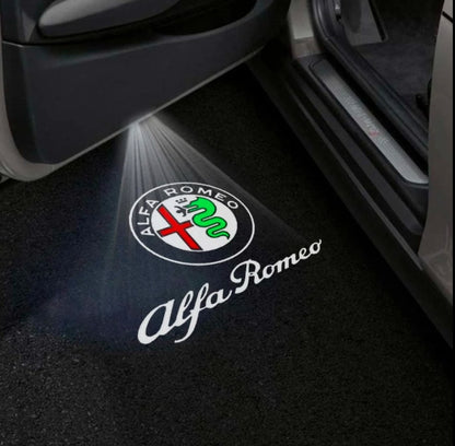 Alfa Romeo Brera Premium Door Puddle Lights Multiple Designs 2005-2010