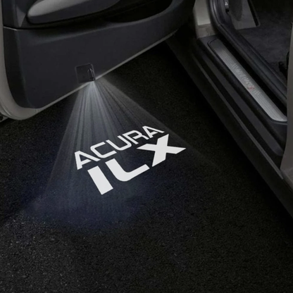 Acura ILX Door Stick On Puddle Lights Multiple Designs 2013–2022