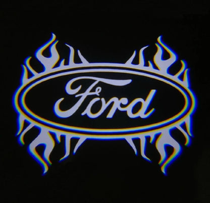 Ford EXPLORER 5th Gen Premium Side Wing Mirror Puddle Lights Multiple Designs 2011-2019