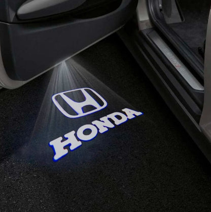 Honda Civic 7th/10th/11th Gen Door Stick On Puddle Lights Multiple Designs 2001–2026