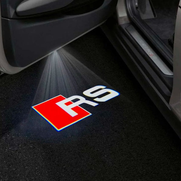 Audi RS7 Premium Door Puddle Lights Multiple Designs 2013-2019