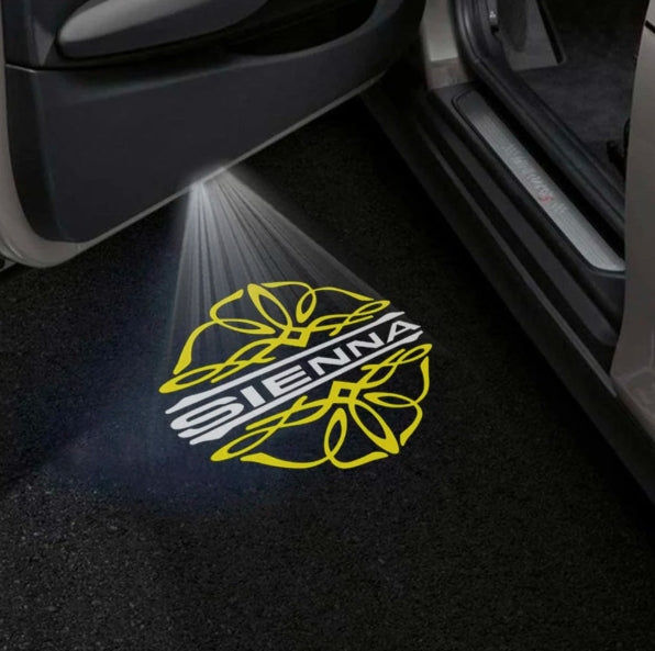 Toyota Sienna 3rd/4th Gen Premium Door Puddle Lights Multiple Designs 2011-2026