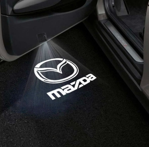 Mazda CX-5 Door Stick On Puddle Lights Multiple Designs 2013-2026