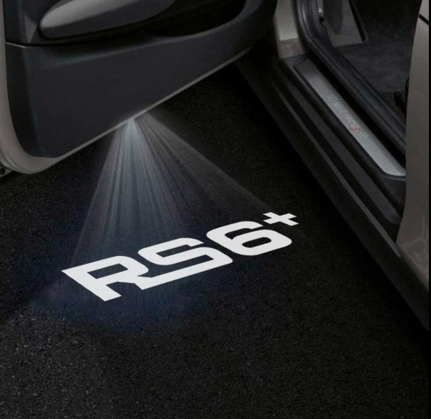 Audi RS6 Premium Door Puddle Lights Multiple Designs 2002 - 2026
