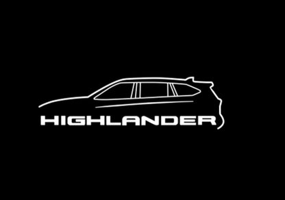 Toyota Highlander Premium Door Puddle Lights Multiple Designs 2008-2026