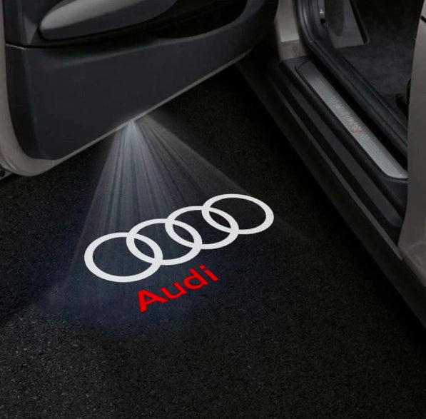 Audi A3 Premium Door Puddle Lights Multiple Designs 2003 - 2026