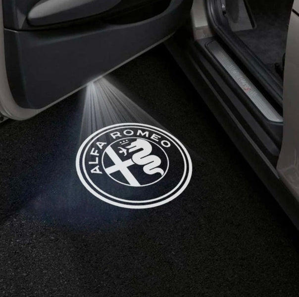 Alfa Romeo Brera Premium Door Puddle Lights Multiple Designs 2005-2010