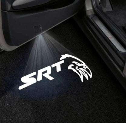 Dodge Ram Door Stick On Puddle Lights Multiple Designs 2002-2026