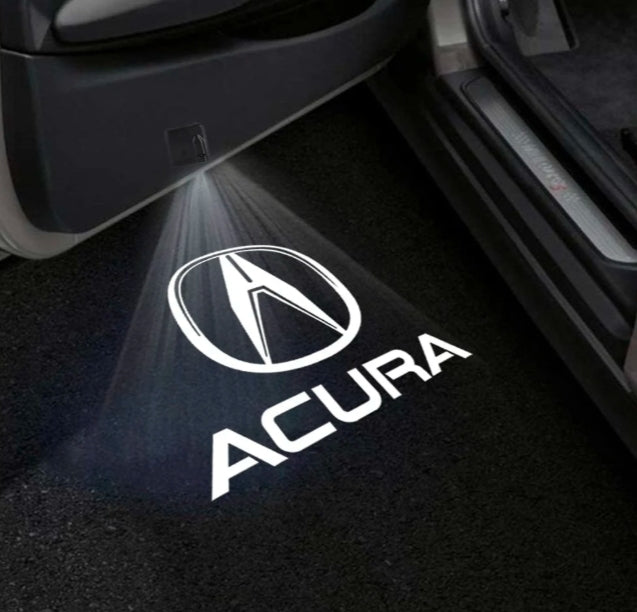 Acura MDX 1st Gen Door Stick On Puddle Lights Multiple Designs 2001–2006