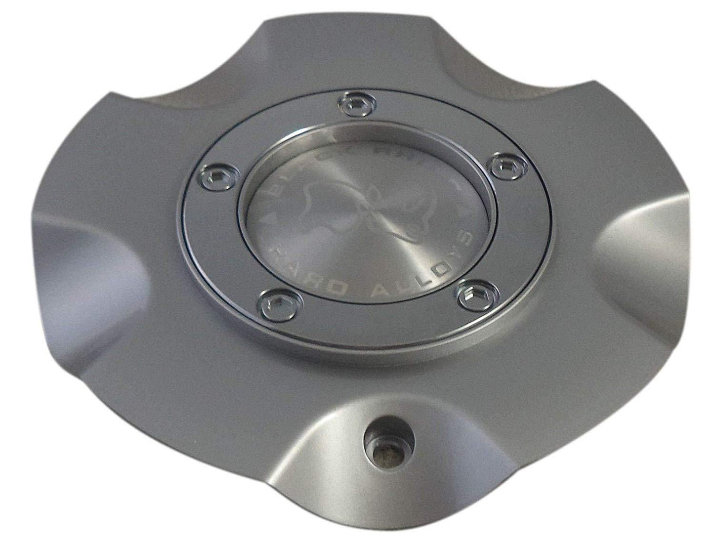 Black Rhino Wheels Silver Custom Wheel Center Cap # C424 New! (1 CAP)