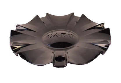 Cabo Wheels Gloss Black Custom Wheel Center Caps # C120301-CAP (4 CAPS)