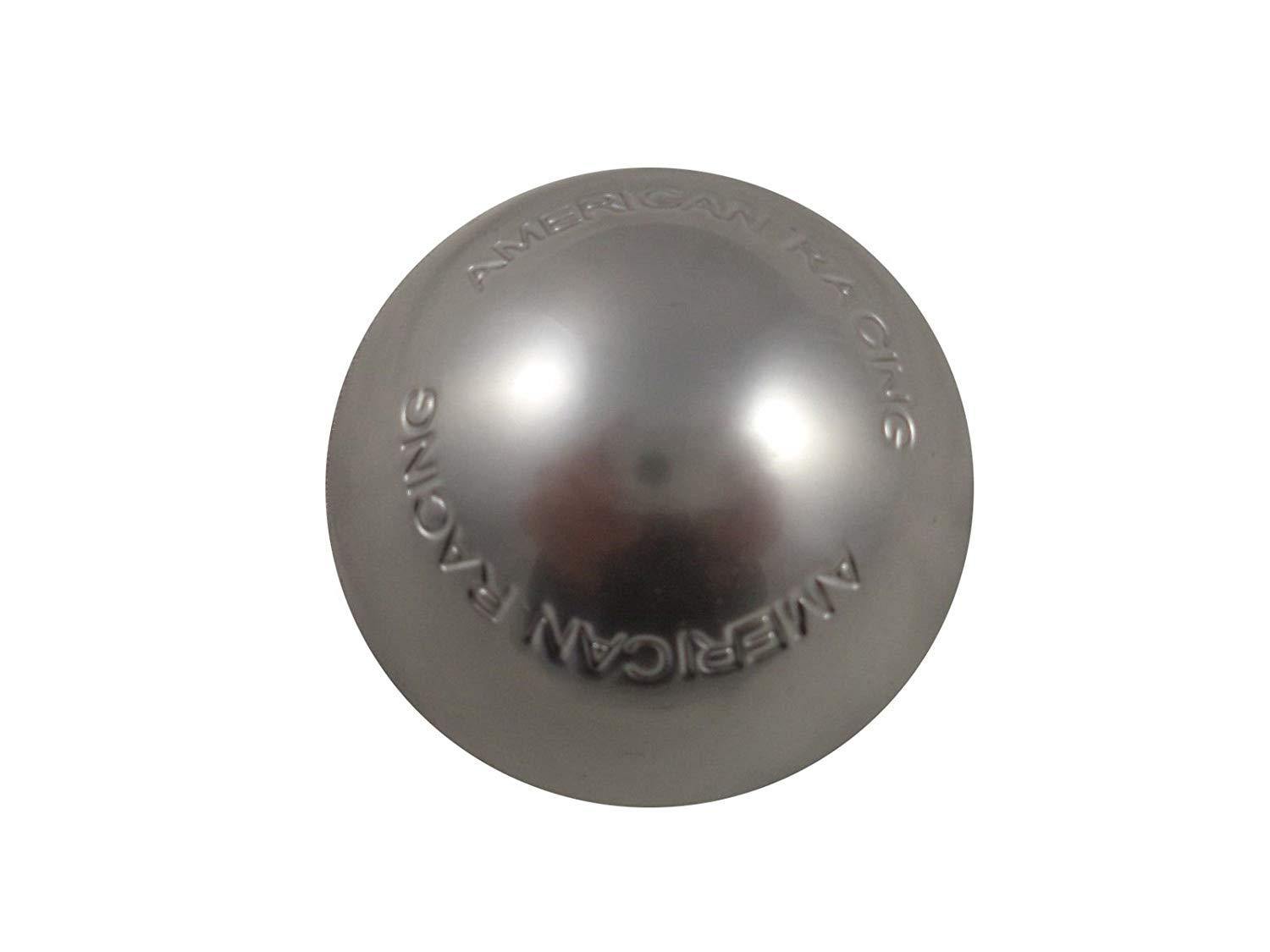 American Racing Wheels Silver Custom Wheel Center Cap # 1242100007 (1 CAP)