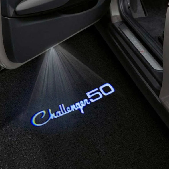 Dodge Challenger 3rd Gen Premium Door Puddle Lights Multiple Designs 2008-2023