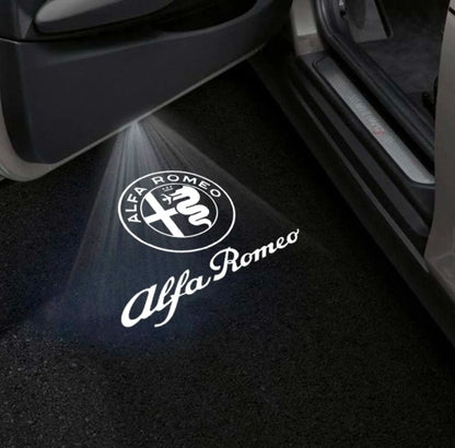 Alfa Romeo Giulia 952 Premium Door Puddle Lights Multiple Designs 2015–2026