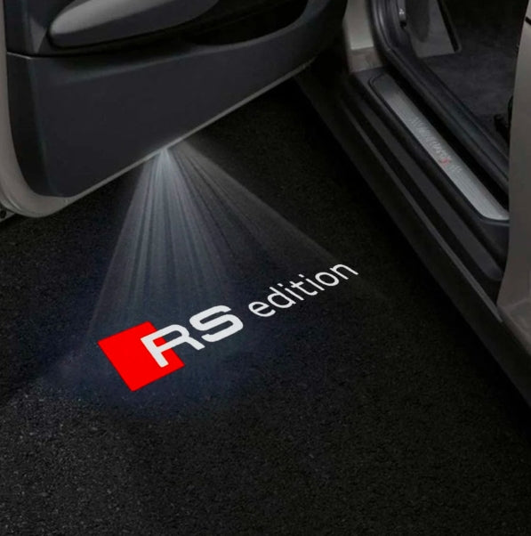 Audi RS7 Premium Door Puddle Lights Multiple Designs 2013-2019