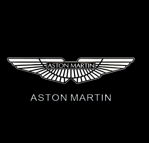 Aston Martin Vanquish Door Stick On Puddle Lights Multiple Designs 2001-2007