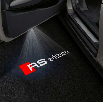 Audi S3 / RS3 Premium Door Puddle Lights Multiple Designs 1999 - 2026