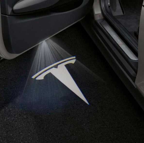 Tesla Model Y Juniper Premium Door Puddle Lights Multiple Designs 2025–2026