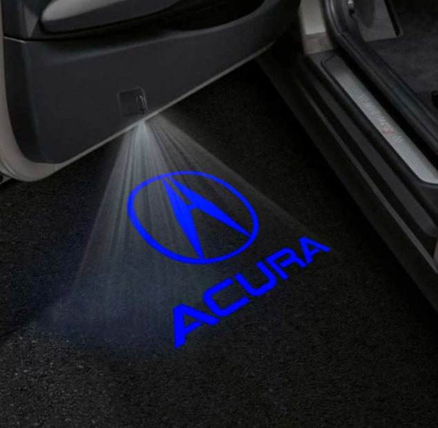 Acura ZDX 2nd Gen Door Stick On Puddle Lights Multiple Designs 2024-2026