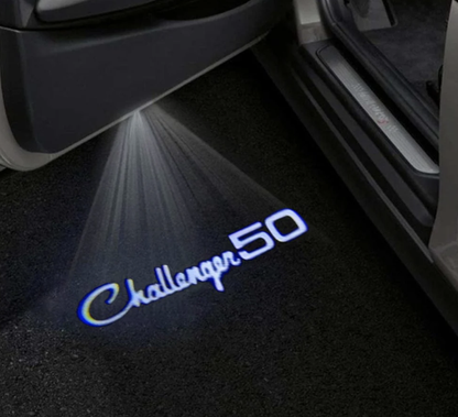 Dodge Challenger 3rd Gen Premium Door Puddle Lights Multiple Designs 2008-2023