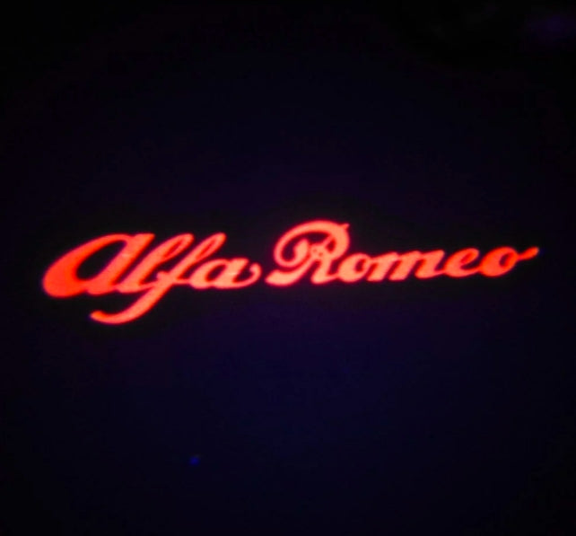 Alfa Romeo 147 Premium Door Puddle Lights Multiple Designs 2003–2010