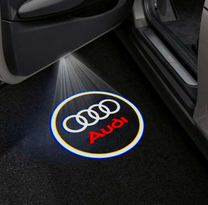 Audi A3 Premium Door Puddle Lights Multiple Designs 2003 - 2026