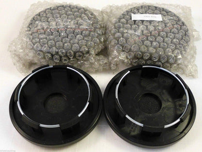 MHT Wheels 1001-85 Custom Center Cap Flat Black (Set of 4)