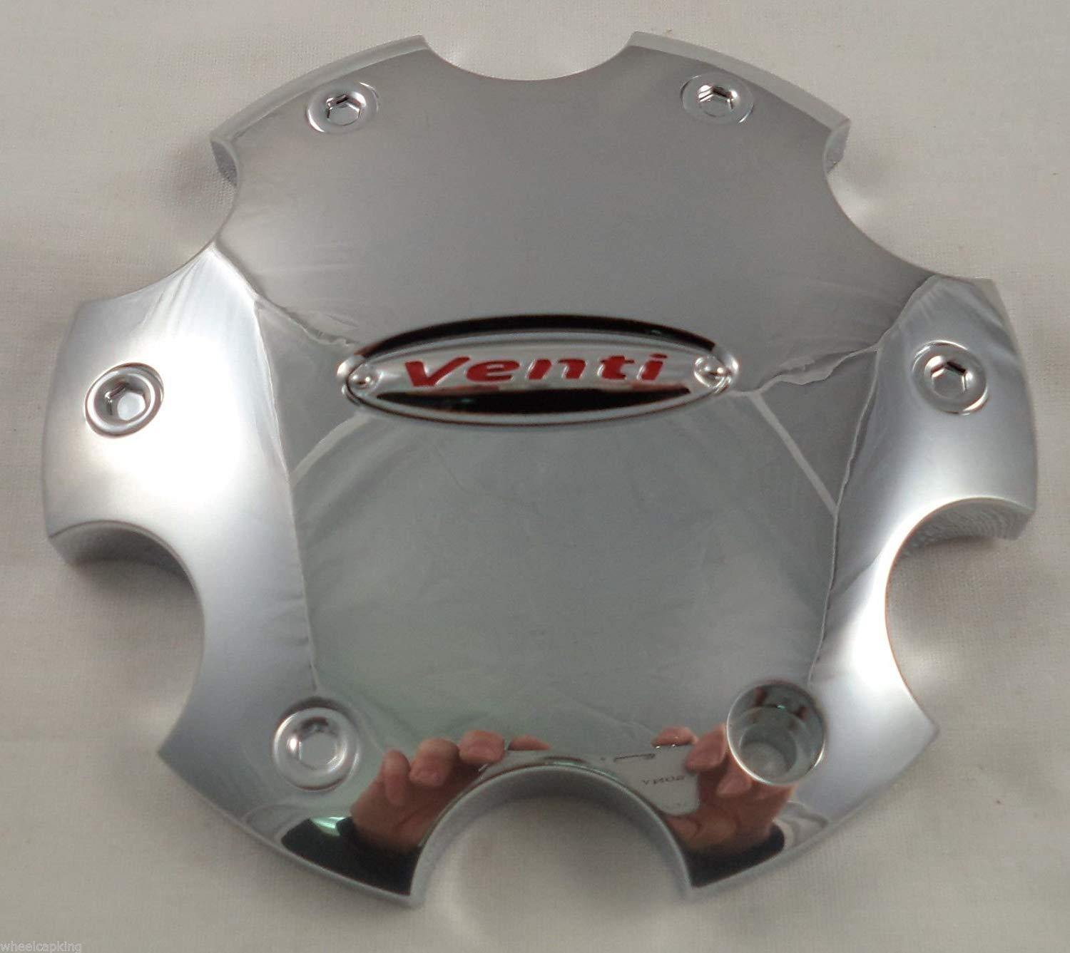 Venti Wheels VENTI-72 Chrome Custom Wheel Center Cap (4 CAPS)