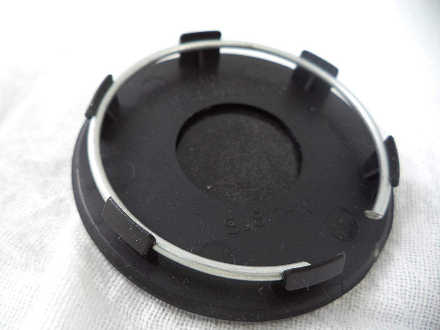 Miro Wheels Gloss Black Custom Wheel Center Caps # MG-P1006B / SJ811-10 (4 CAPS)