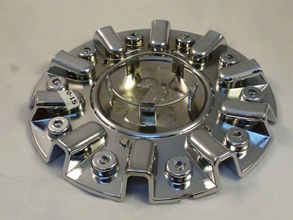 Moz Wheels Chrome Custom Wheel Center Cap # 7770-15 (1 CAP)