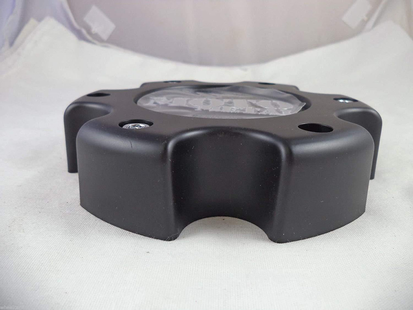 Moto Metal MO909B6139YB Flat Black Wheel Center Caps (4 CAPS)