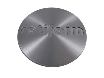 RotiForm Silver Custom Wheel Center Caps # 1003-40M Silver Emblem (4 CAPS)