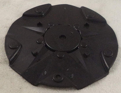2 Crave C518702 Wheels Gloss Black Center Caps (1 CAP)