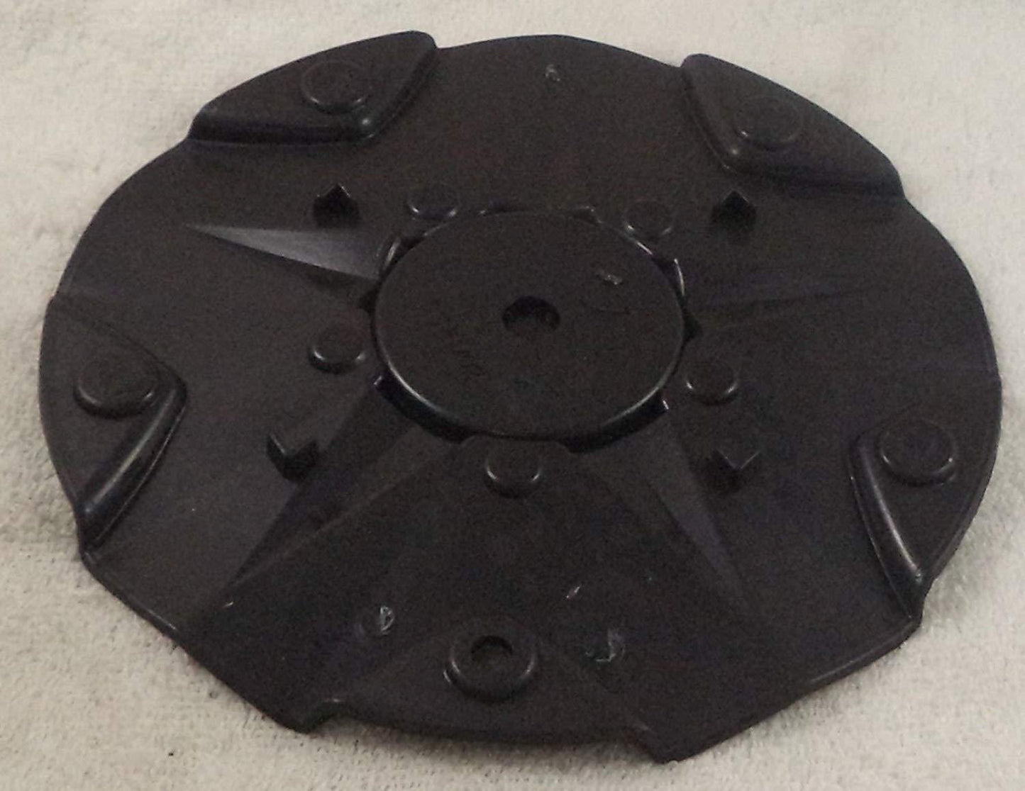 2 Crave C518702 Wheels Gloss Black Center Caps (4 CAPS)