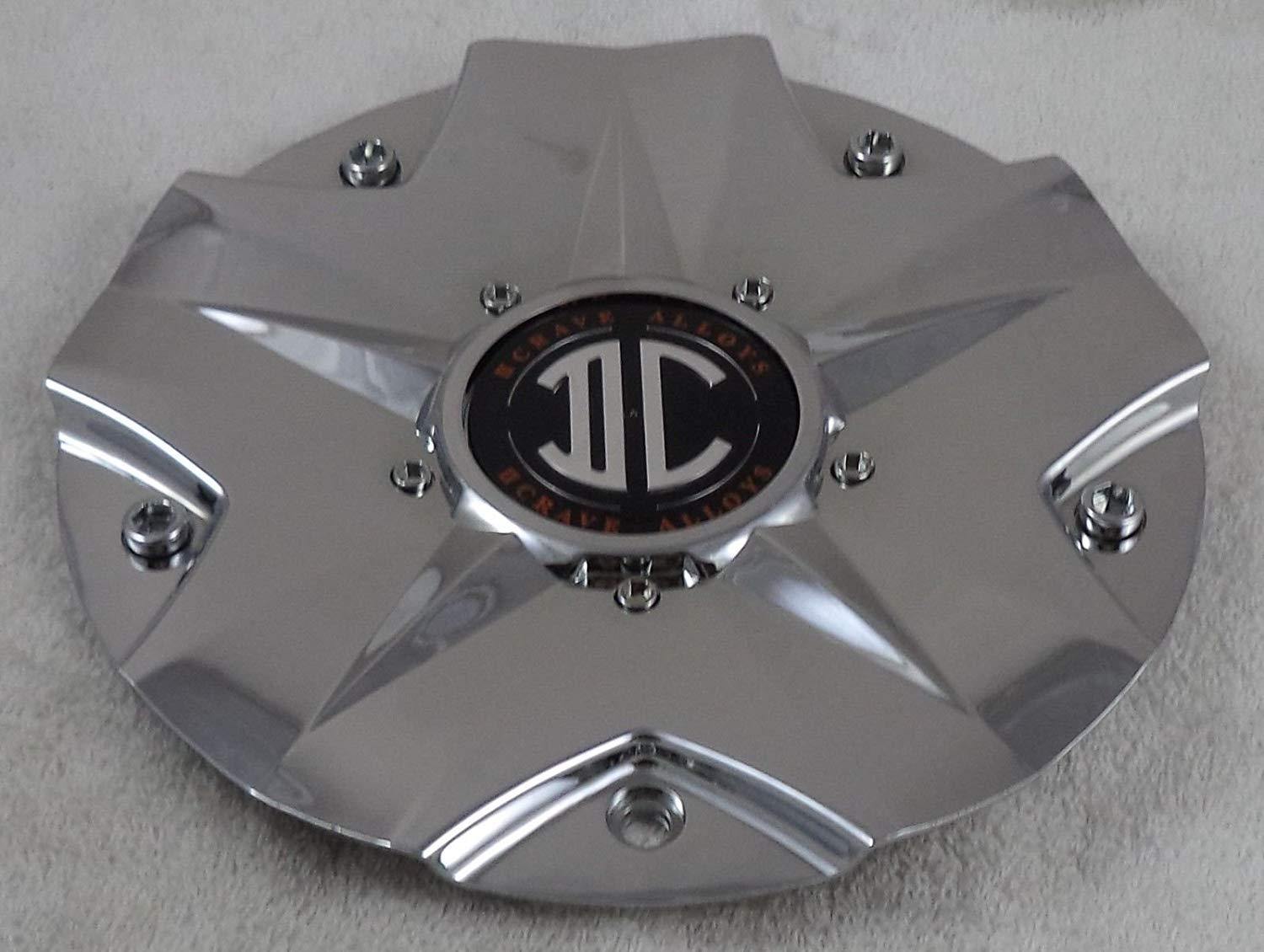 2 Crave Wheels Chrome Center Caps # C518702 (1 CAP)