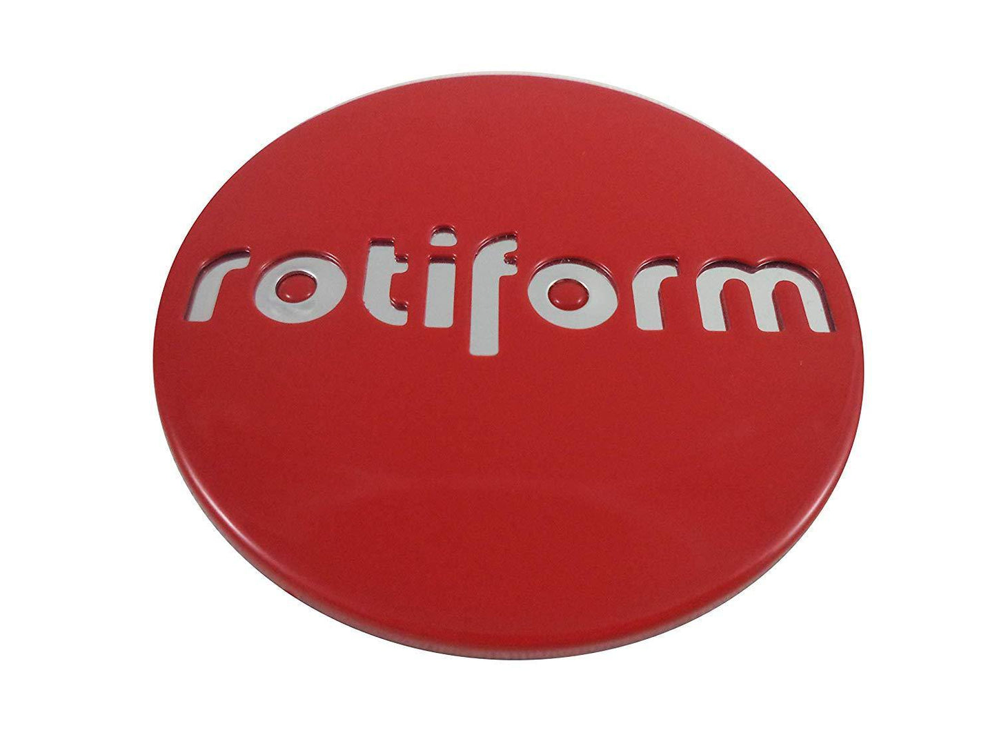 RotiForm Red Custom Wheel Center Caps # 1003-40RC (4 CAPS)