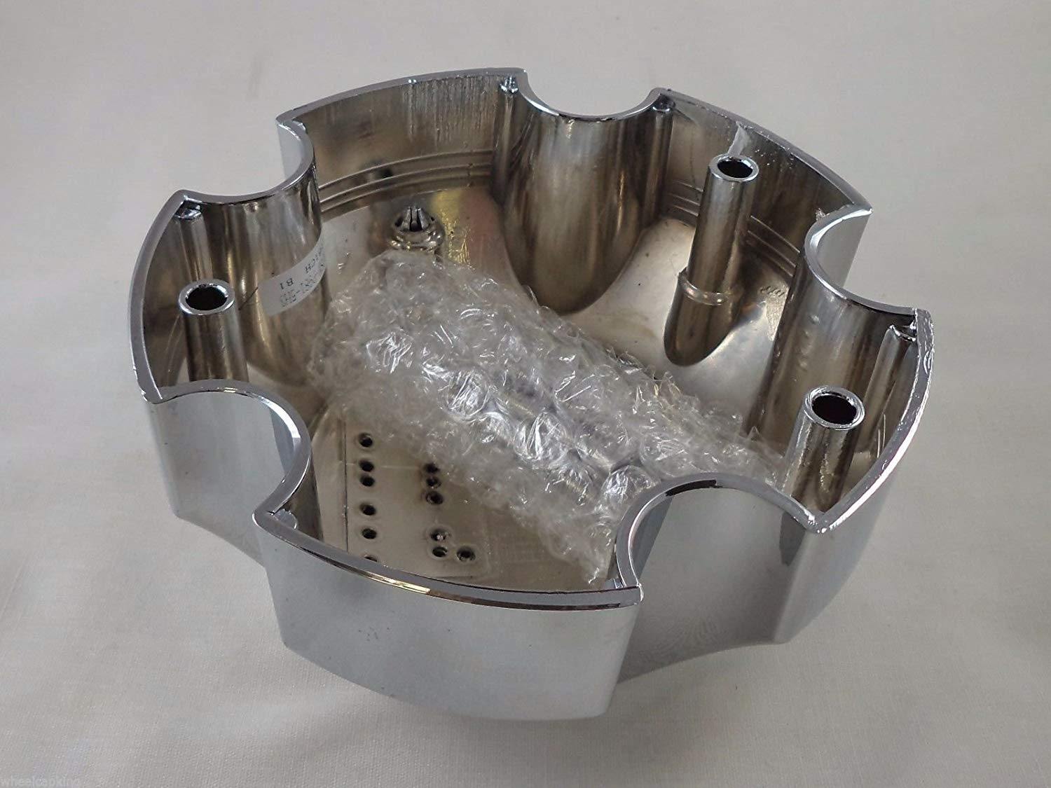 Raceline Wheels Chrome Custom Wheel Center Caps # 1079L145A / 311161 (1 CAP) 5 LUG