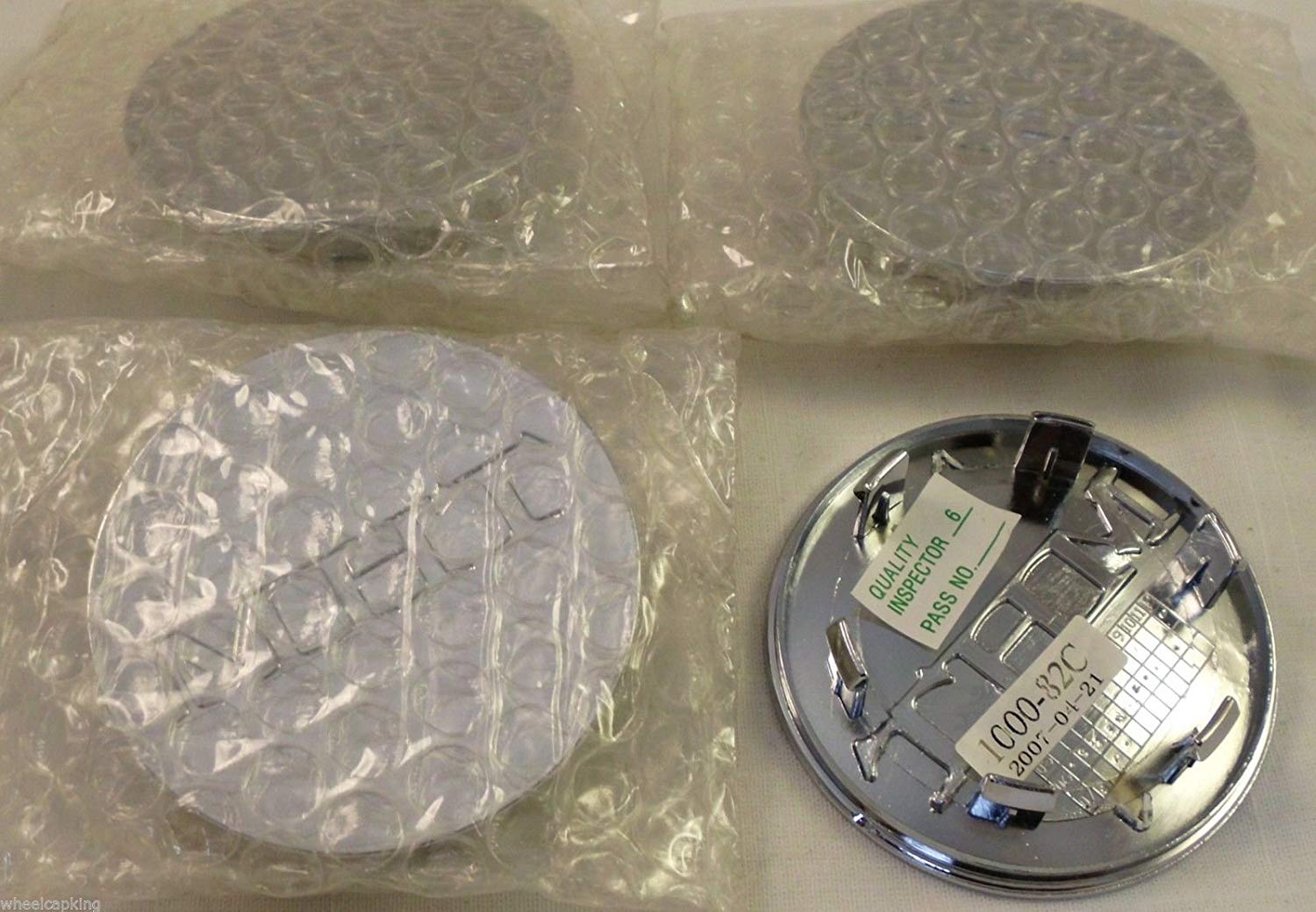 MHT Wheels 1000-82 / S503-30 Custom Center Cap Chrome (Set of 4)
