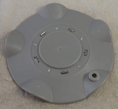 Black Rhino Wheels Silver Custom Wheel Center Caps # C424 (4 CAPS)