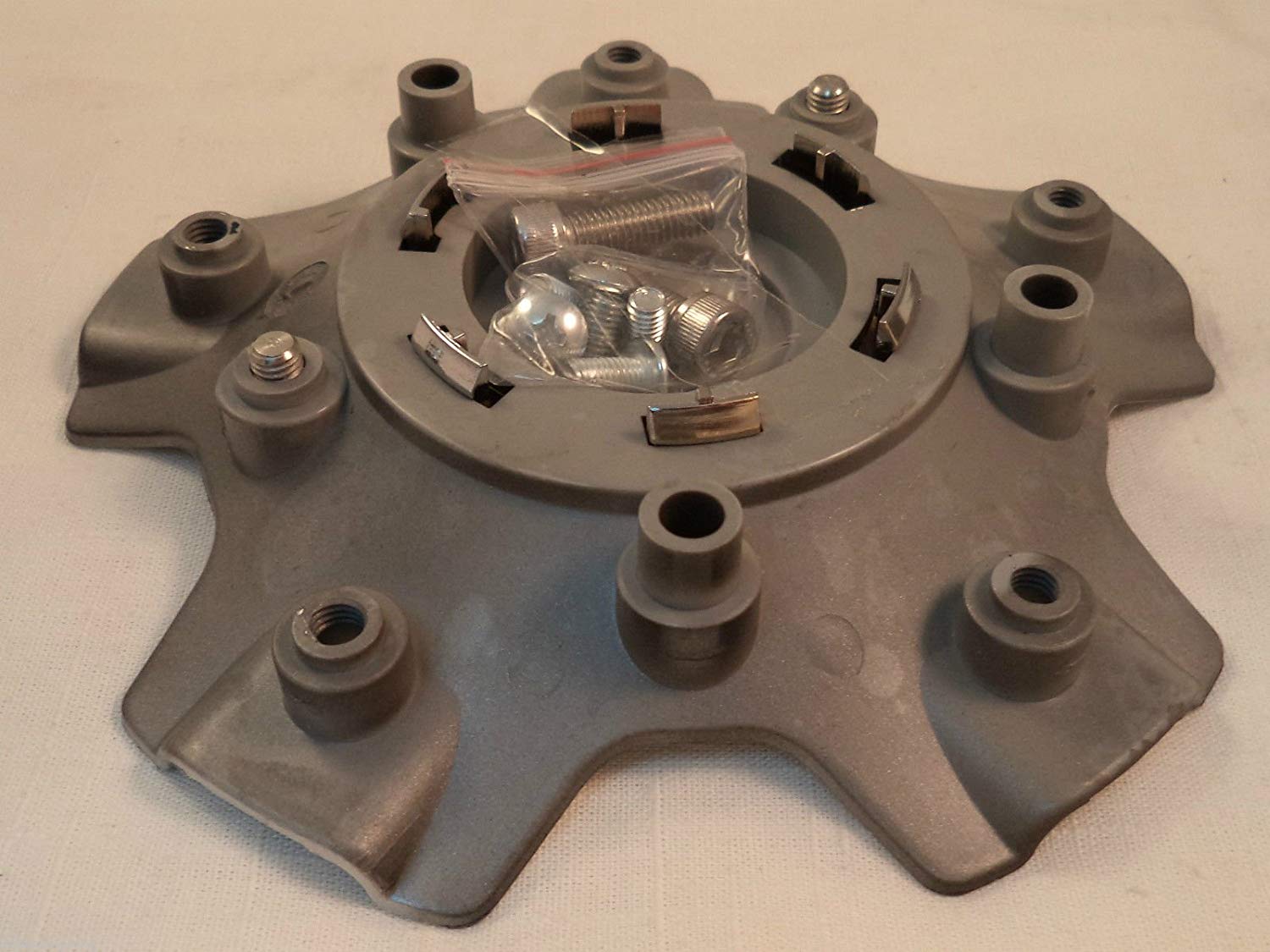 Zinik Wheels Silver Custom Wheel Center Cap # CAP M-346 / Z-27 (1 CAP)