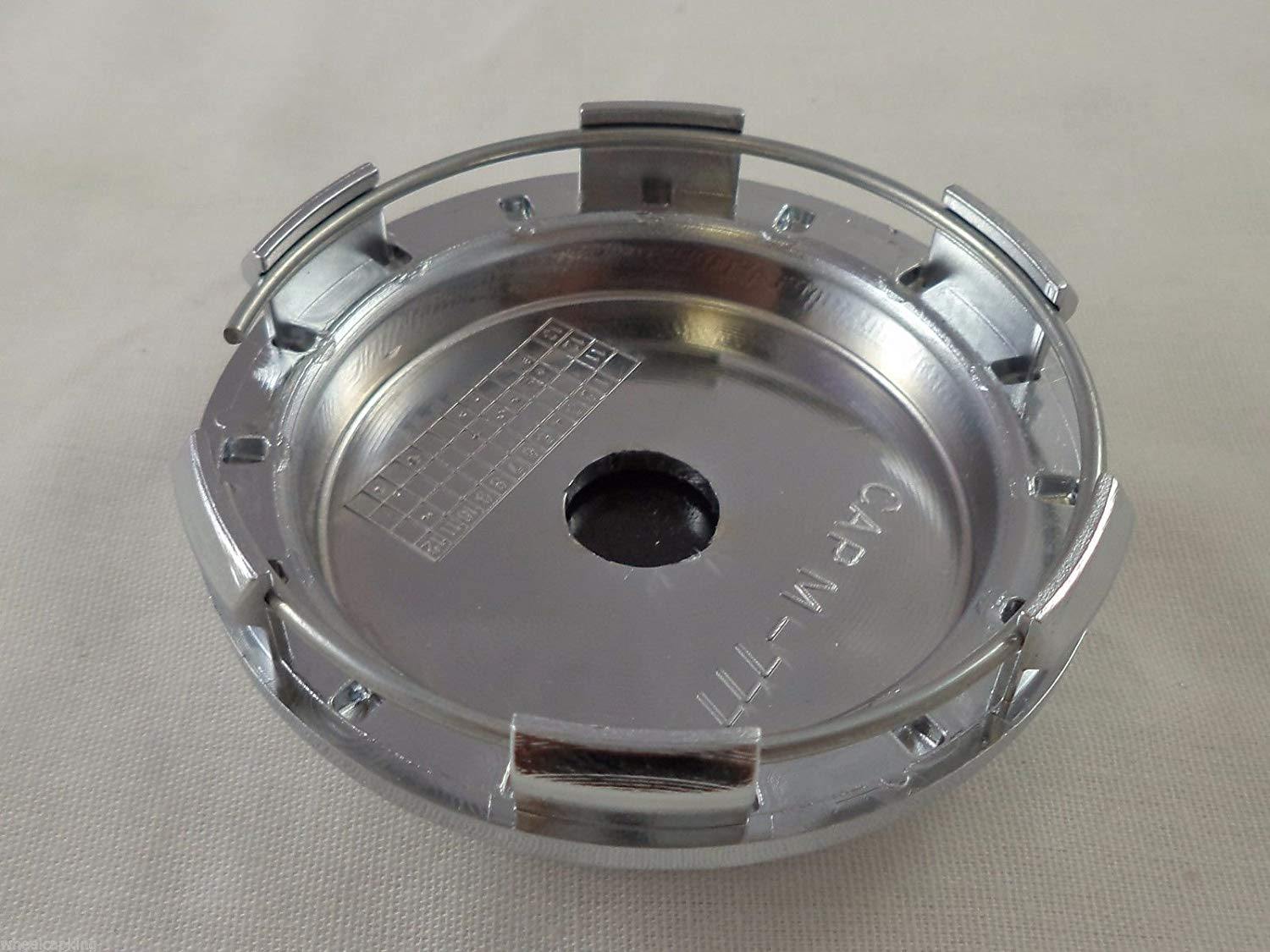 Niche Racing Wheels CAP M-777 Chrome Custom Wheel Center Caps (4 CAPS)