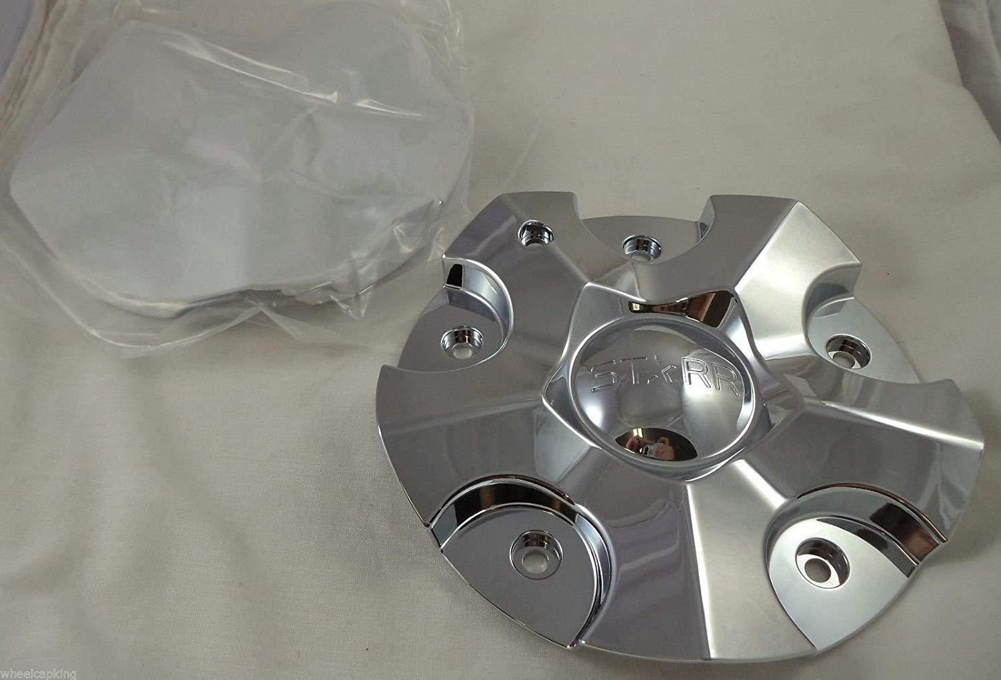 STARR C984-1 Custom Wheel Center Cap Chrome (2 CAPS) NEW!