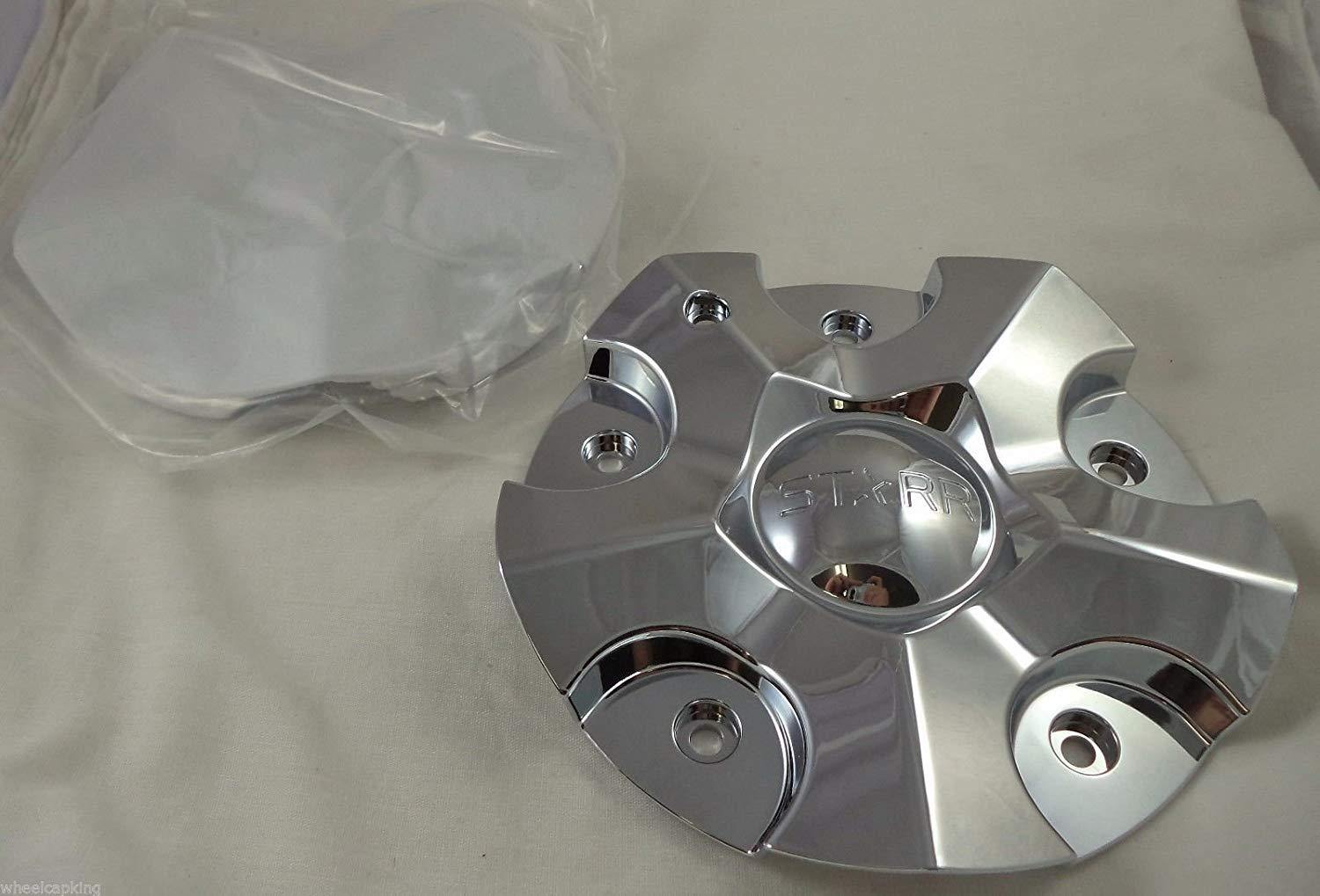 STARR C984-1 Custom Wheel Center Cap Chrome (2 CAPS) NEW!