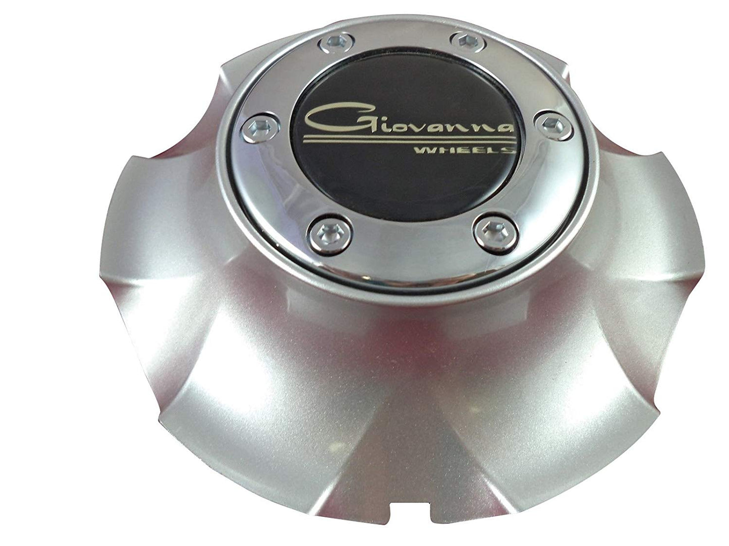Giovanna Wheels Silver Custom Wheel Center Cap # 136C (1 CAP)