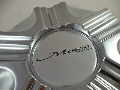 Mossa Wheels Chrome Custom Wheel Center Caps # C-743 / CAP-743C (1 CAP)